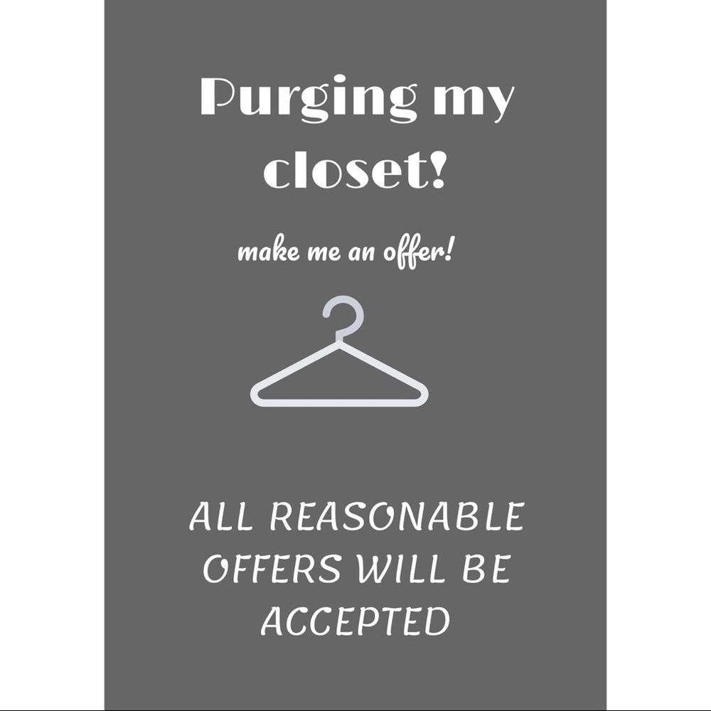 NOT FOR SALE - PURGING